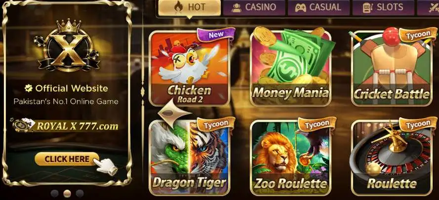 royalx777 Casino Games